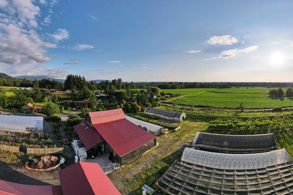 Cloud-mountain-farm-pano(1) panoramic view of cloud mountain farm center